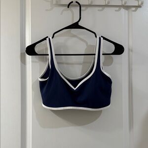 Final Price: Abercrombie YPB StudioFlex Sports Bra Navy